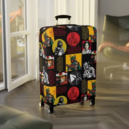 Discover Disney Luggage Cover, Star Wars Suitcase Protector, Travel Accessories