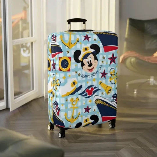 Discover Disney Cruise Luggage Cover, Fun Travel Accessory for Family Vacations