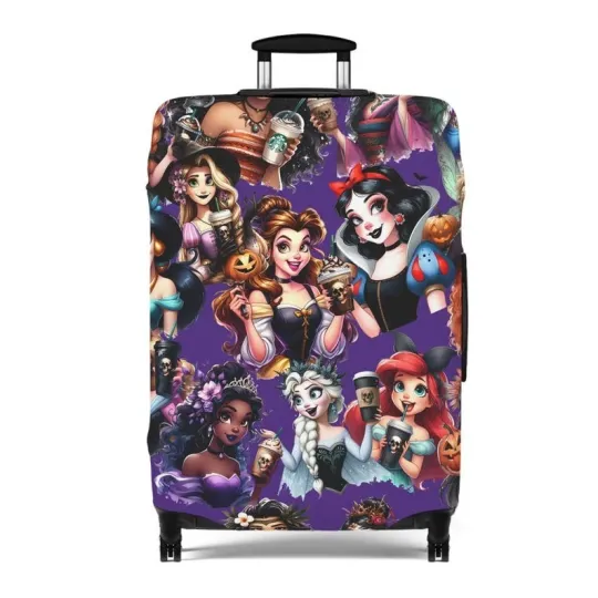 Discover Disney Luggage Cover, Disney Princess, Travel Accessories, Girls Luggage Cover