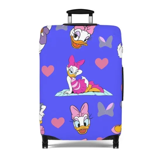 Discover Disney Luggage Cover, Daisy, Daisy Duck, Travel Accessories, Kids Luggage Cover
