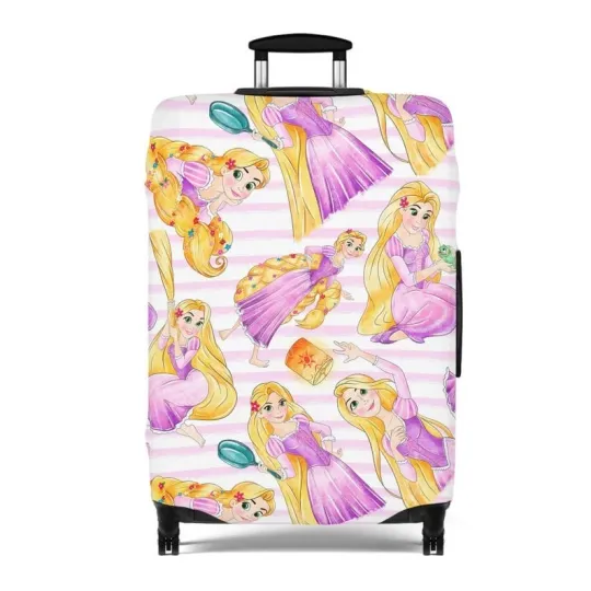 Discover Disney Luggage Cover, Rapunzel Tangled Suitcase Protector, Travel Accessories