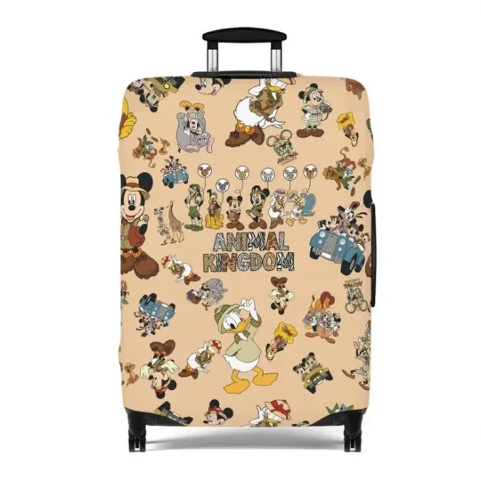 Discover Disney Luggage Cover, Minnie, Daisy, Travel Accessories, Kids Luggage Cover