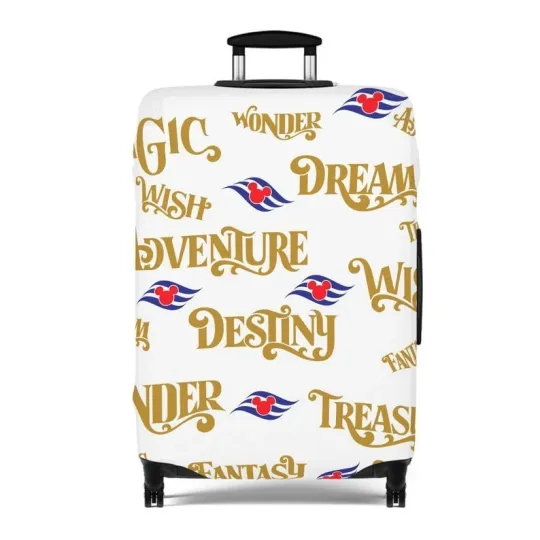 Discover Disney Luggage Cover, Mickey, Minnie, Travel Accessories, Kids Luggage Cover