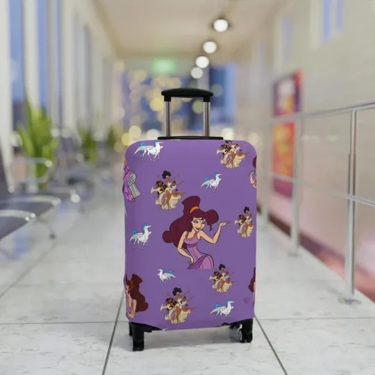 Discover Disney Luggage Cover, Meg, Travel Accessories, Girls Luggage Cover