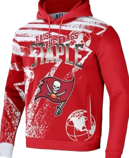 Tampa Bay Buccaneers 3D All Over Print Pullover Hoodie