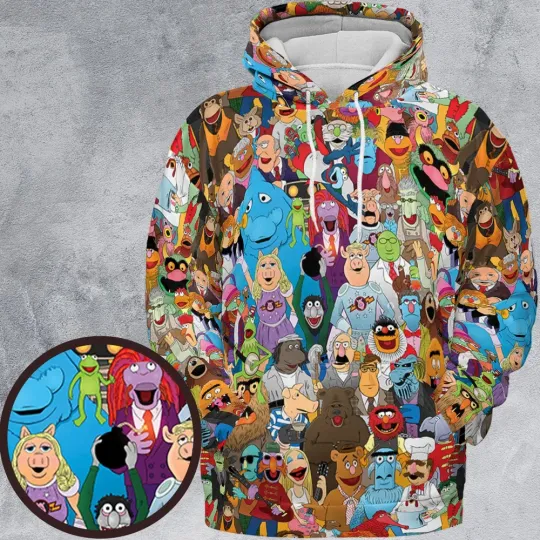 Discover The Great Muppet 3D Hoodie