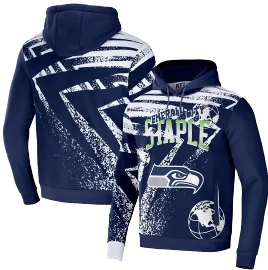 Discover Seattle Seahawks Football 3D Hooded Pullover Hoodie Unisex