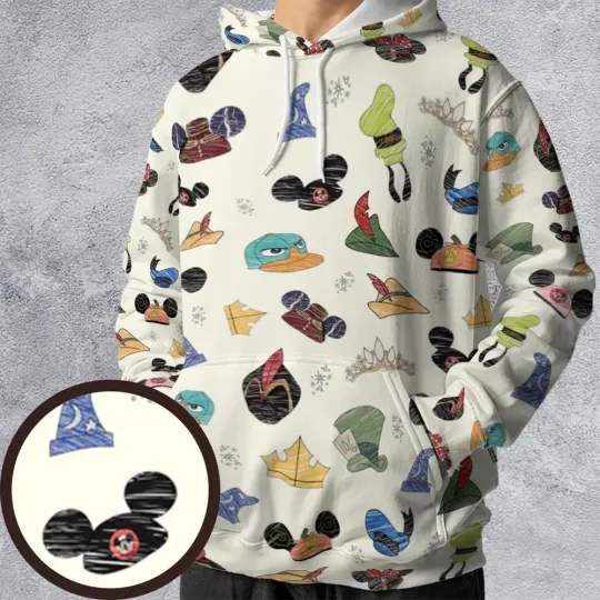 Discover The Happiest Kingdom 3D Hoodie