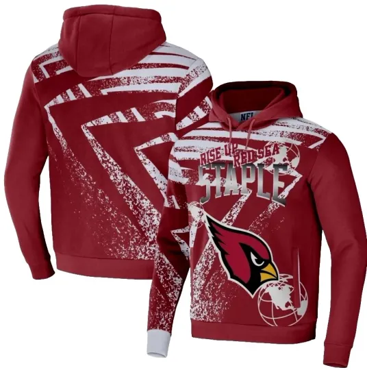Discover Arizonna Cardinals 3D Print Pullover Hoodie