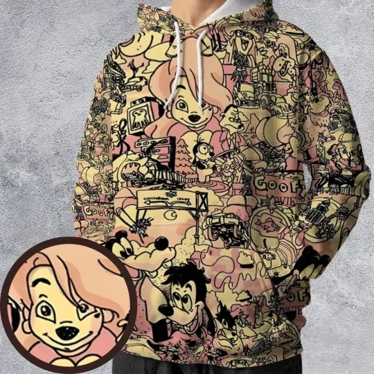 Discover Goofy Movie 3D Hoodie, Gift For Cartoon Lovers