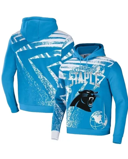 Carolina Panthers 3D Print Pullover Hoodie