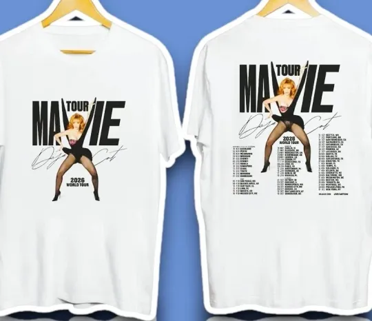 Discover Doja Cat Ma Vie World Tour 2026 Graphic Unisex T-ShirtT-ShirtTshirt