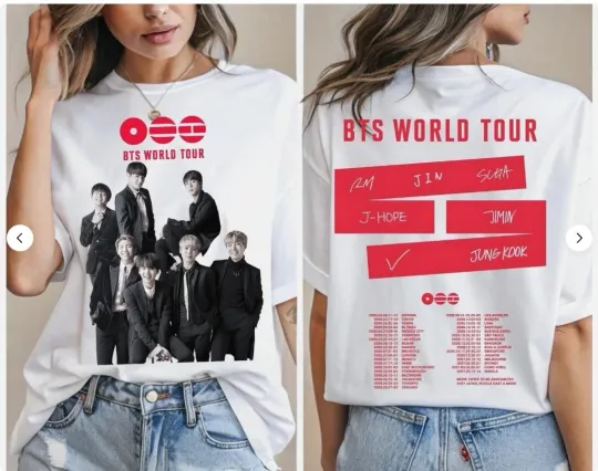 BTS World Tour T-shirt, Bangtan Comeback 2026 T-Shirt