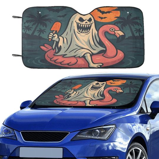 Discover Summerween Car Sun Shade Cover Protector for Travel and Birthday Gifts for Her and Him