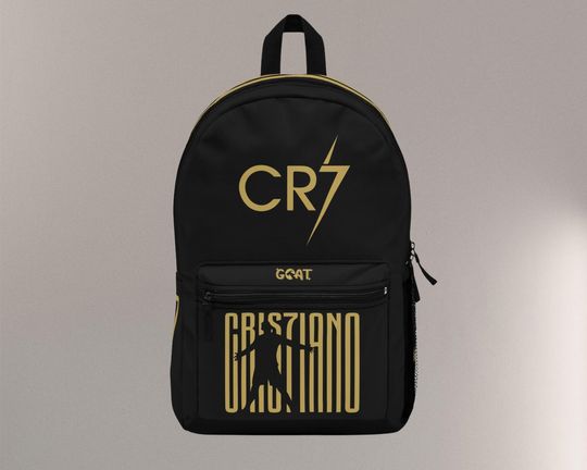 Cristiano Ronaldo CR7 Backpack: Portugal Soccer Fan Gift