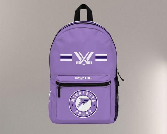 Discover PWHL Inaugural Season Hockey Backpack: Minnesota Frost Fan Gear