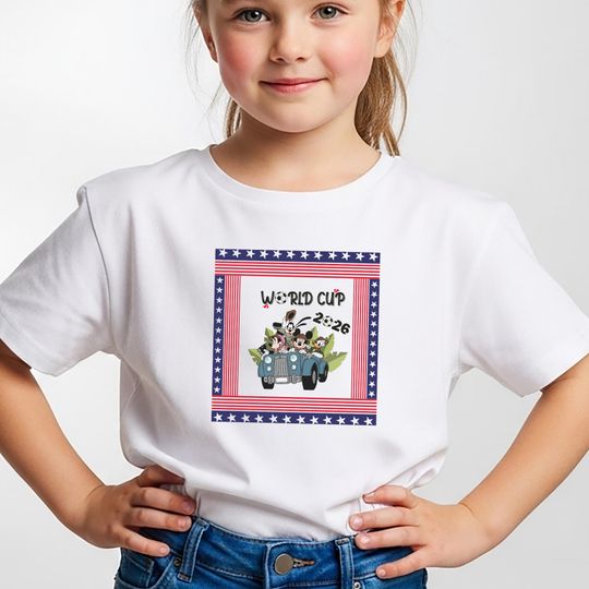 Discover 2026 World Cup Shirt, Soccer Shirt, Football Fan Tee for Kids Shirt, Soccer Gift, Game Day Outfit, Disney World Cup Tshirt