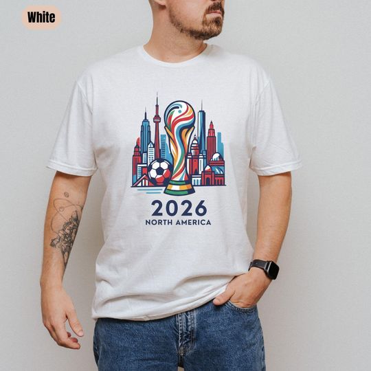 Discover World Cup Shirt, USA world cup shirt, Soccer Fan Gift Shirt, Sports Apparel, Kids World Cup 2026 T-shirt, Soccer shirt, 2026 World Cup Tee