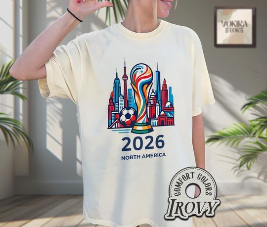 Discover FIFA World Cup 2026 Shirt, Political Soccer Fan Gift Shirt, Sports Apparel, Kids World Cup 2026 T-shirt, Soccer T-shirt