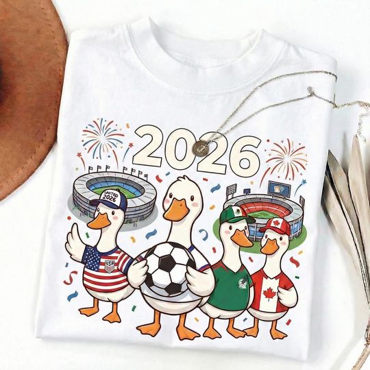 Discover World Cup 2026 Shirt, Cute USA Soccer Shirt, Canada Mexico Gameday Shirt, Soccer Fan Shirt