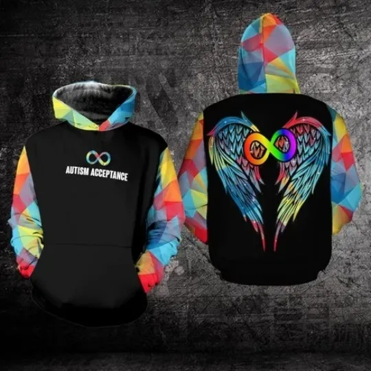 Discover Autism Awareness Autism Acceptance 3D HOODIE All Over Print Mothers Day Gift