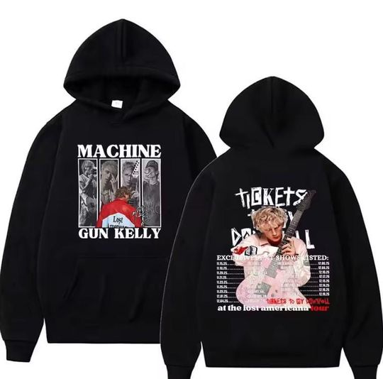 Machine Gun Kelly MGK Lost Americana Tour 2025-2026 Graphic