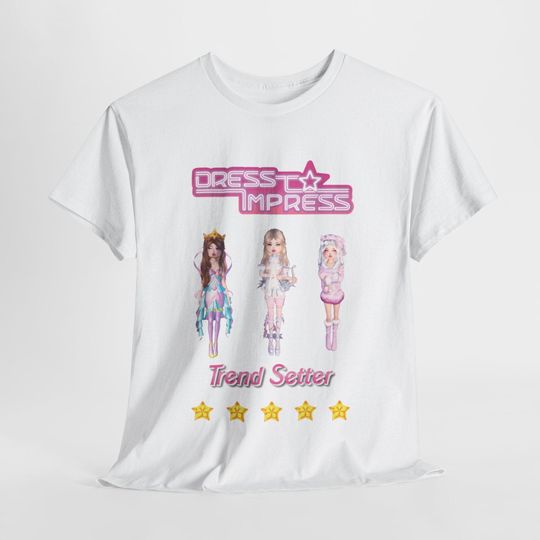 Dress to Impress Roblox T-Shirt  Unisex Gamer Tee