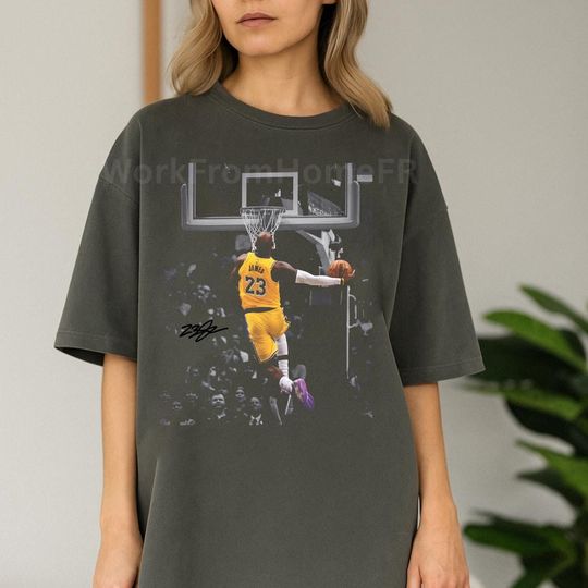 Discover Vintage LeBron James Legend Basketball Shirt Gift for Fans