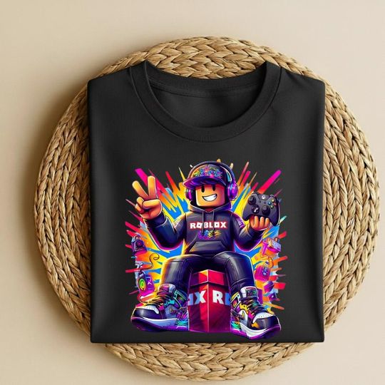 Discover Roblox Shirt - Gamer T-Shirt for Kids and Adults - Roblox Boy & Girl Shirt