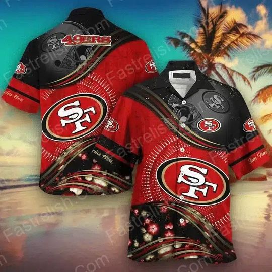 San Francisco 49ers Summer Hawaiian Shirt