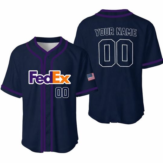 Personalized Fedex Limited Edition Baseball Jersey