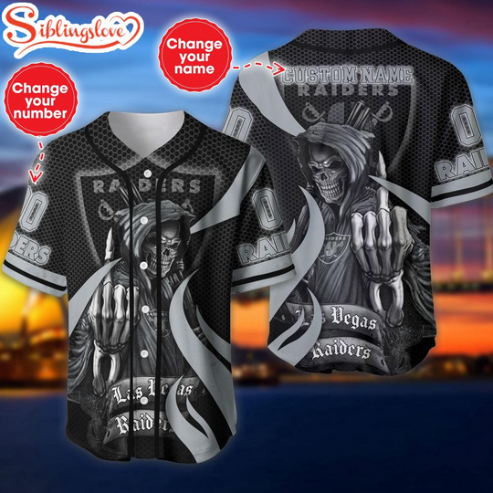 Custom Name And Number Las Vegas Raiders football Football Team Baseball Jersey For Fans