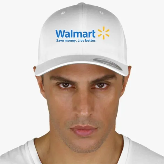 Walmart Logo Printed Baseball Cap