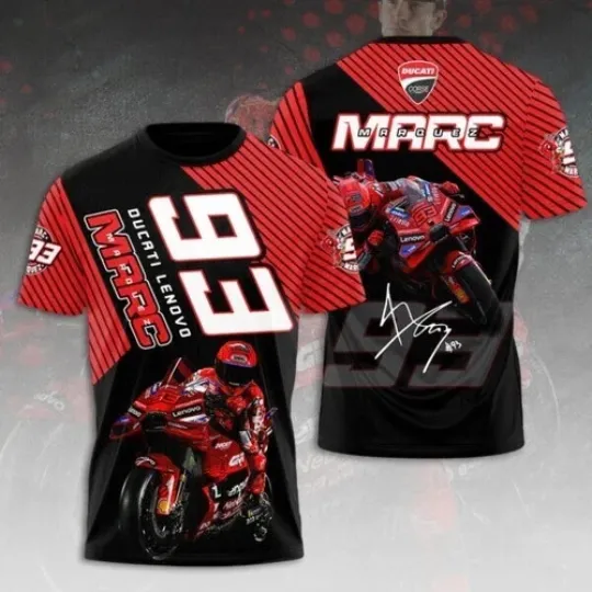 Discover Marc Marquez 3D Apparel Shirt S-5XL