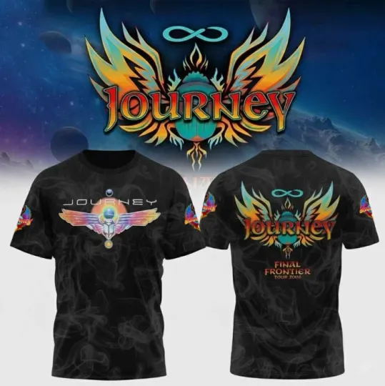 Discover Special Journey Final Frontier Tour 2026 3D T-shirt All Over Print