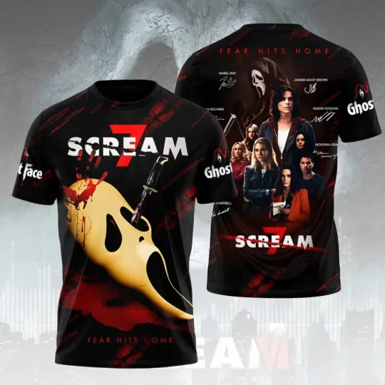 Discover Scream 3D Apparel 3D Shirt