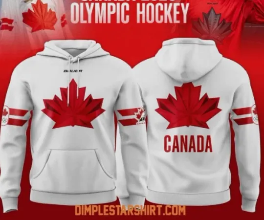 Discover Canada Olympic Hockey 2026 3D Hoodie All over print