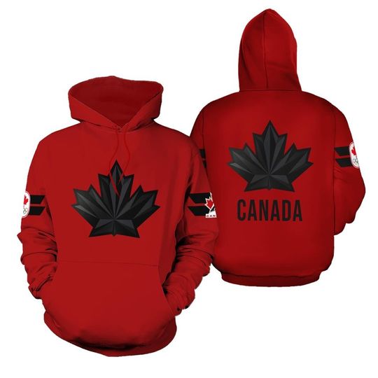 Discover Canada Olympic Hockey 2026 3D Hoodie