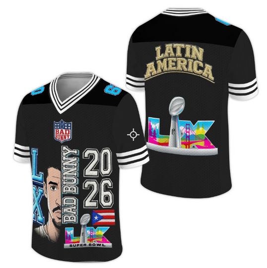 Bad Bunny Super Bowl Jersey Benito Bowl