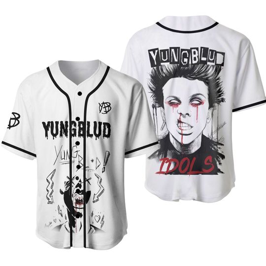 Yungblud Idols The World Tour Baseball Jersey Gift For Fan
