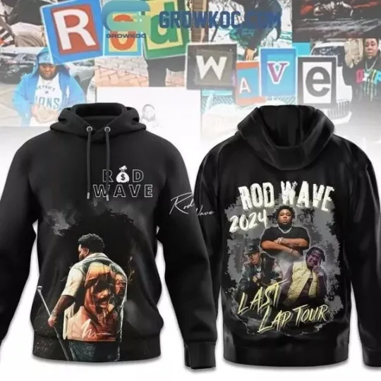 2024 Rod Wave The Last Lap Tour Hoodie 3D