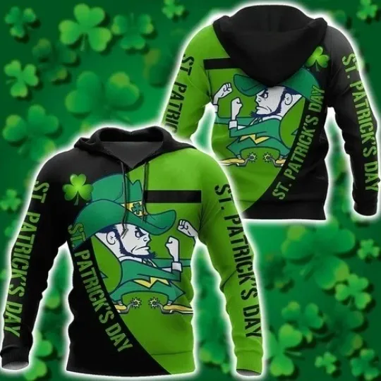 Discover Irish Sharmlock St Patrick Day 3D Hoodie