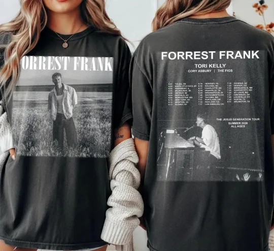 Discover New Forrest Frank Jesus Generation Tour 2026-2 Sides Shirt