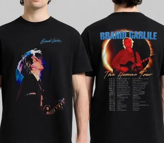 Discover New Brandi Carlile The Human Tour 2026-2 Sides Shirt