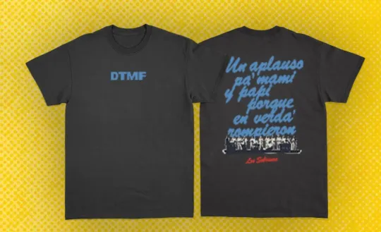 Discover Exclusive!! BadBunny DTMF World Tour 2026 Merch T-shirt