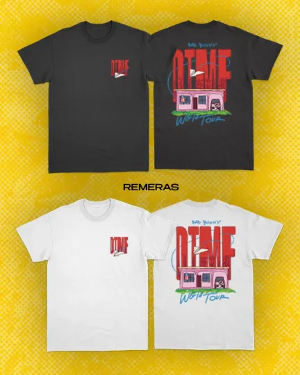 Discover Exclusive!! BadBunny DTMF World Tour 2026 Merch T-shirt