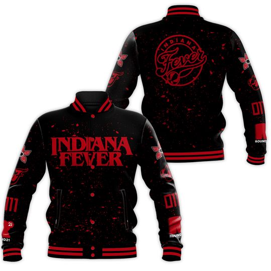 Indiana   x Stranger Things Rebel Swingman Limited Edition Baseball Jacket