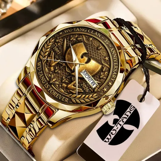 Discover WTang Clan 35th Anniversary 2026 Alloy Quartz Watch