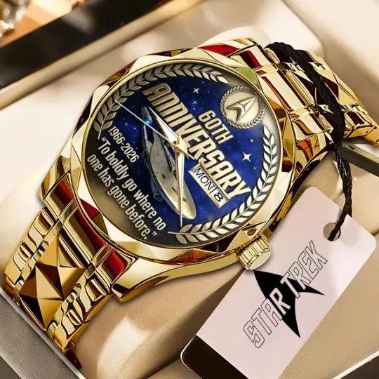 Discover Star Tr e k 60th Anniversary 2026 Alloy Quartz Watch