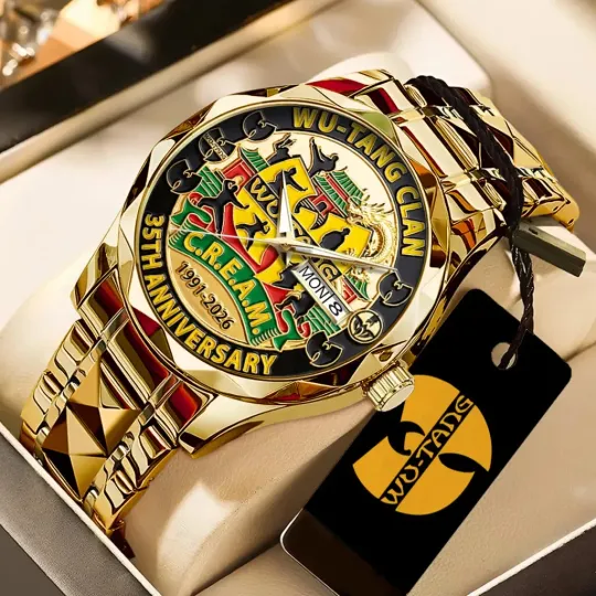 Discover WTang Clan 35th Anniversary 2026 Alloy Quartz Watch
